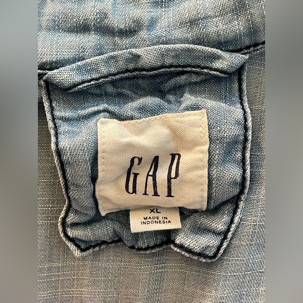 Gap Chambray Jacket - image 4